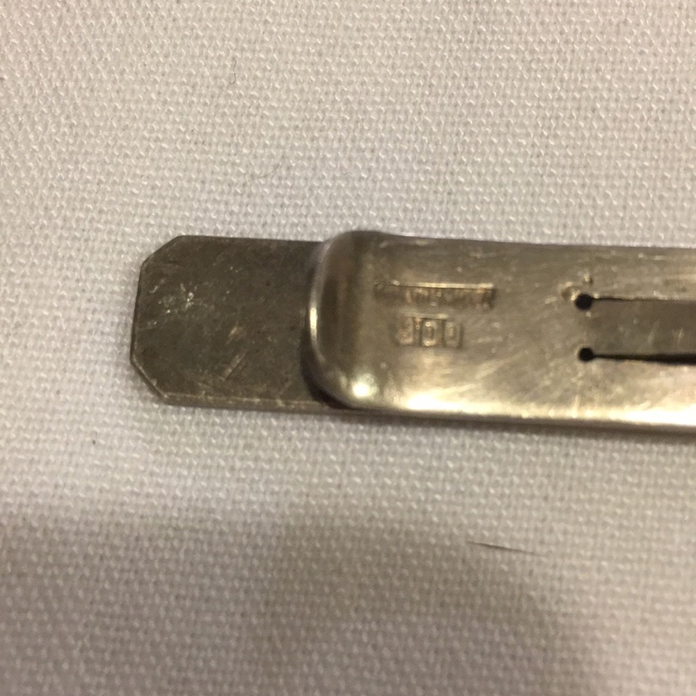 Money Clip 900. Silver Antique from Guatemala A stunning one of a kind must have - Picture 3 of 4